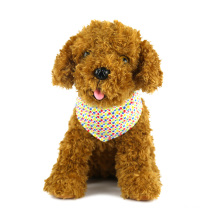 bufanda triangular lavable ajustable del animal doméstico de los baberos del pañuelo del perro